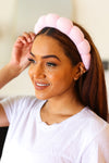 Ballerina Pink Terry Cloth Skincare Headband