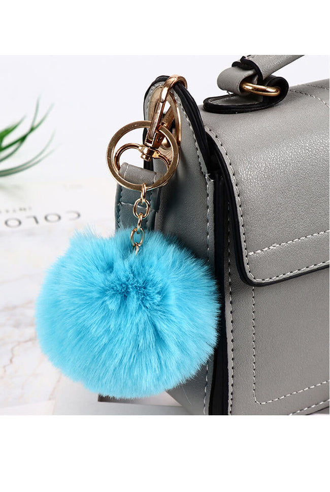 Pom Pom Keychain